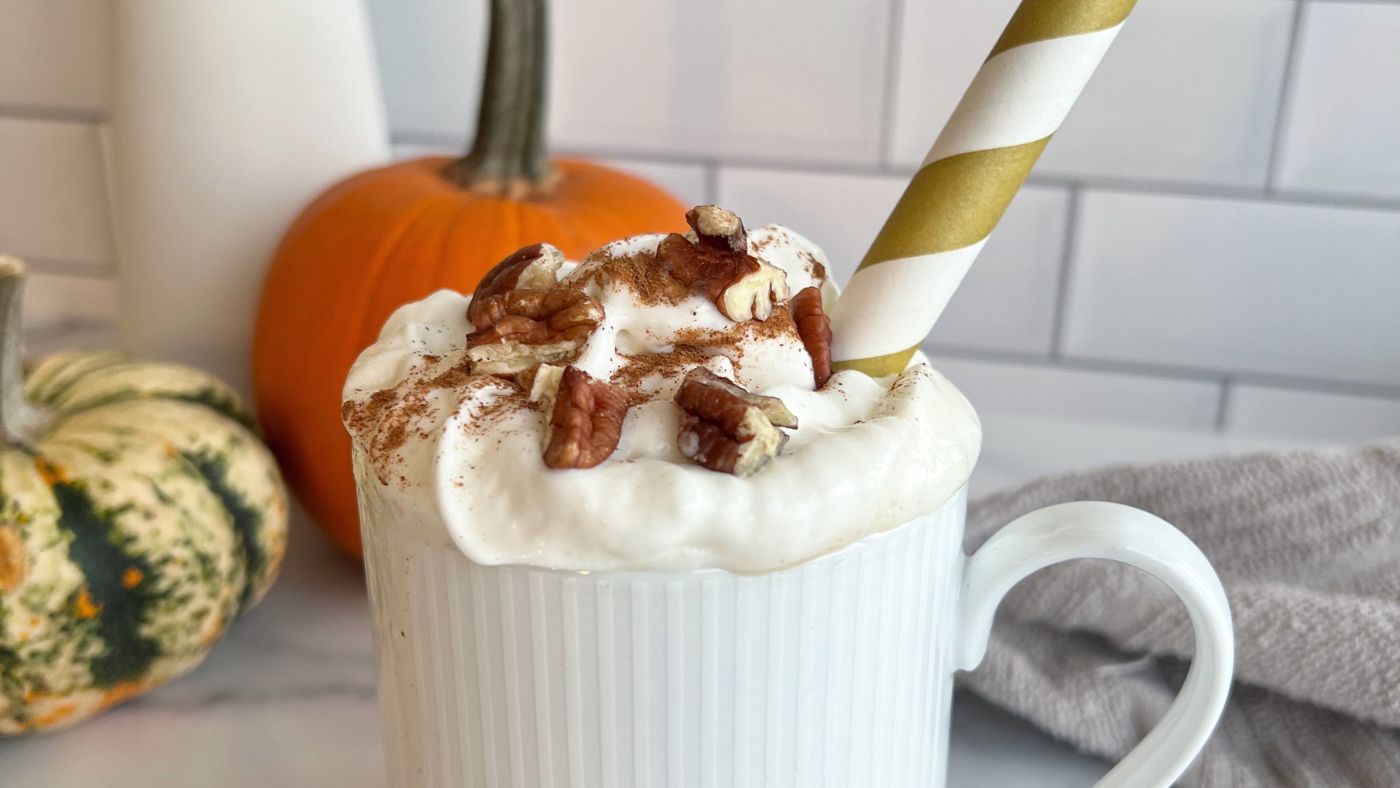 100-Calorie Maple Pecan Matcha Boba Latte (Dairy Free!) – BUBLUV