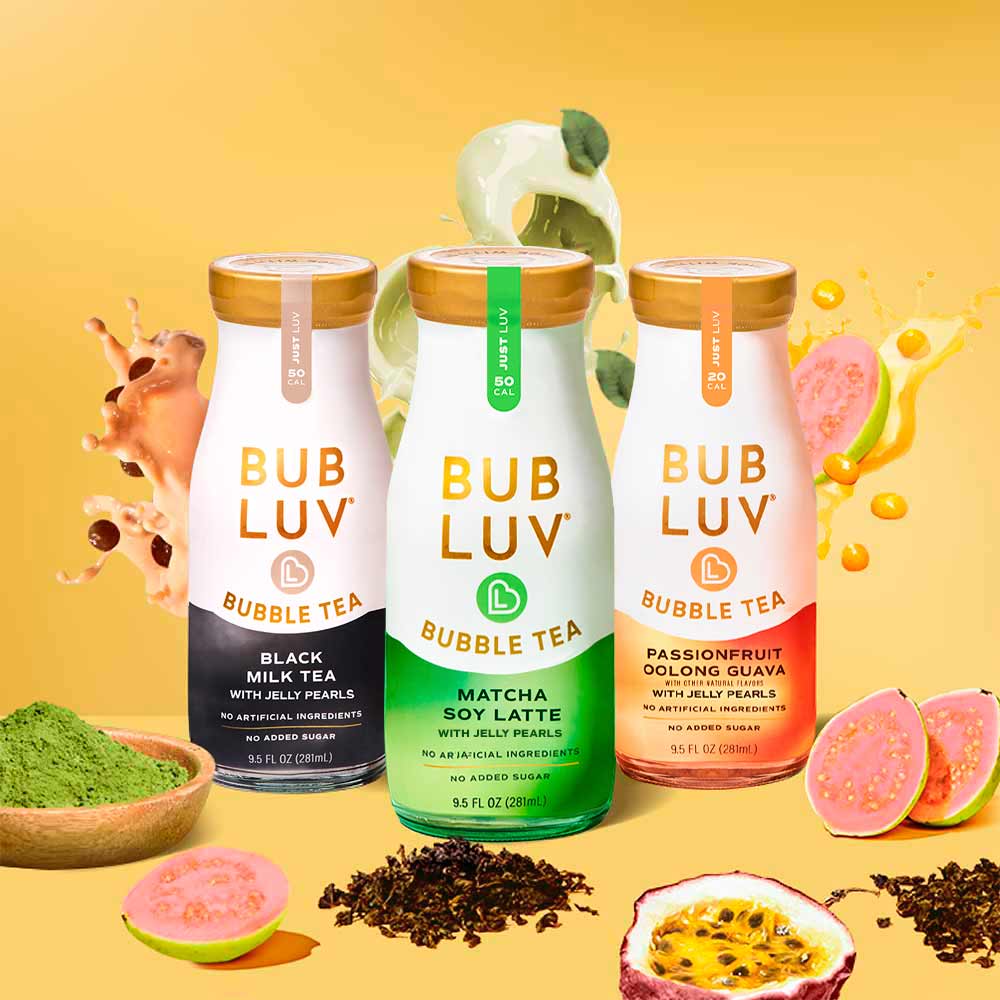 BUBLUV® Bubble Tea with Jelly Pearls | The Sampler Variety Pack