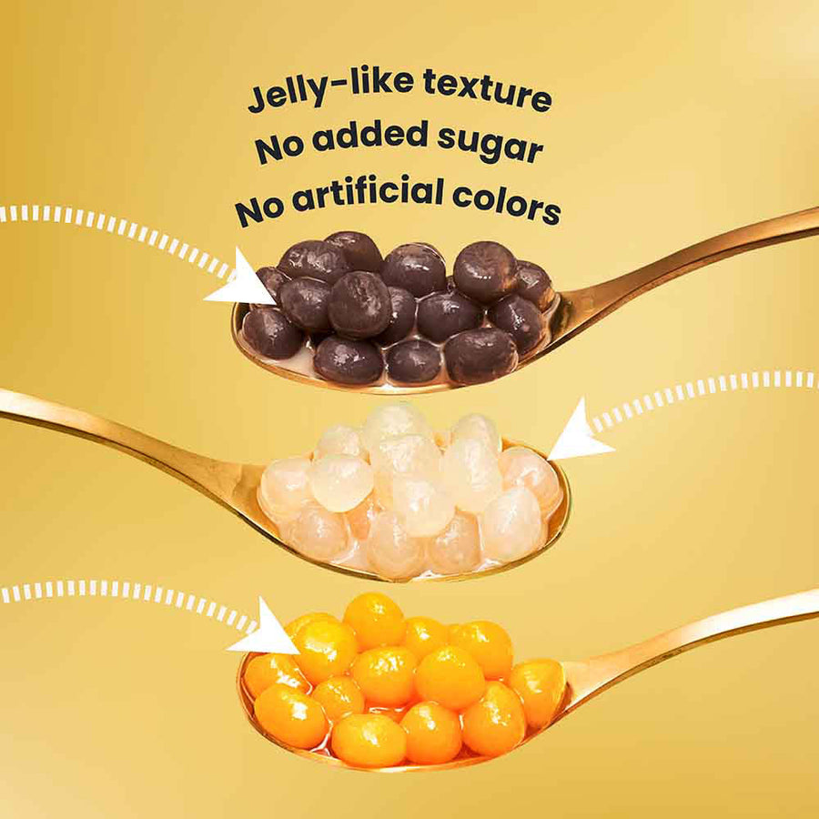 The Sampler | Bubble Tea with Jelly Pearls